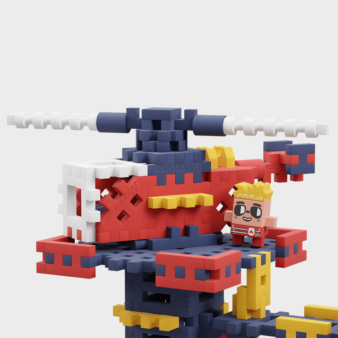 Marioinex Mini Waffle, City Fire Station 280 6+