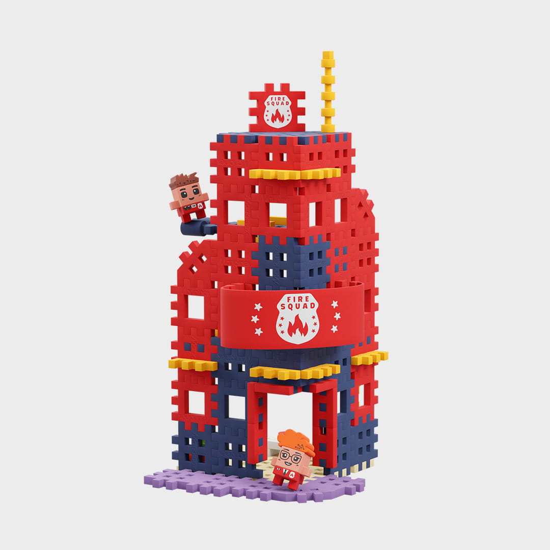 Marioinex Mini Waffle, City Fire Station 280 6+