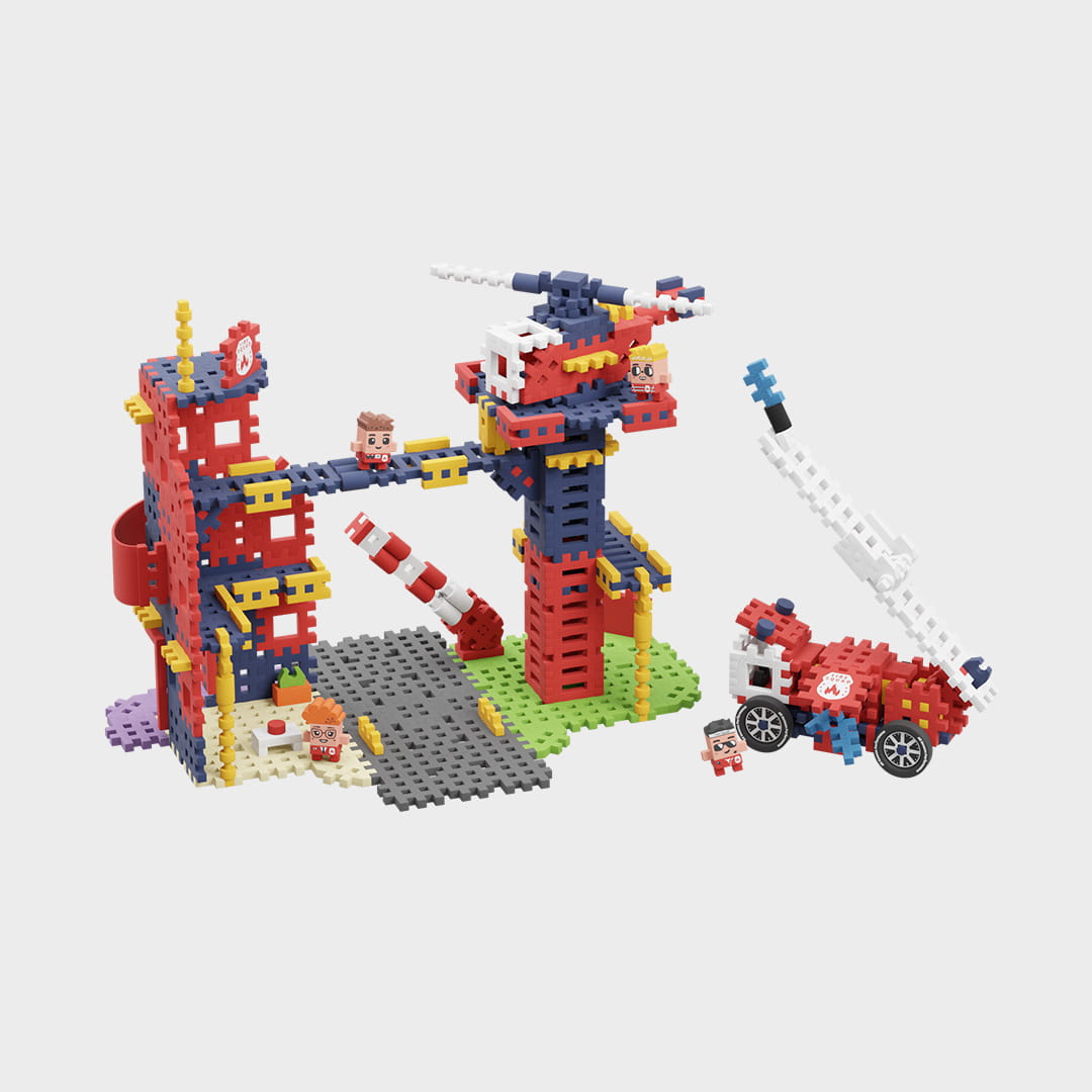 Marioinex Mini Waffle, City Fire Station 280 6+