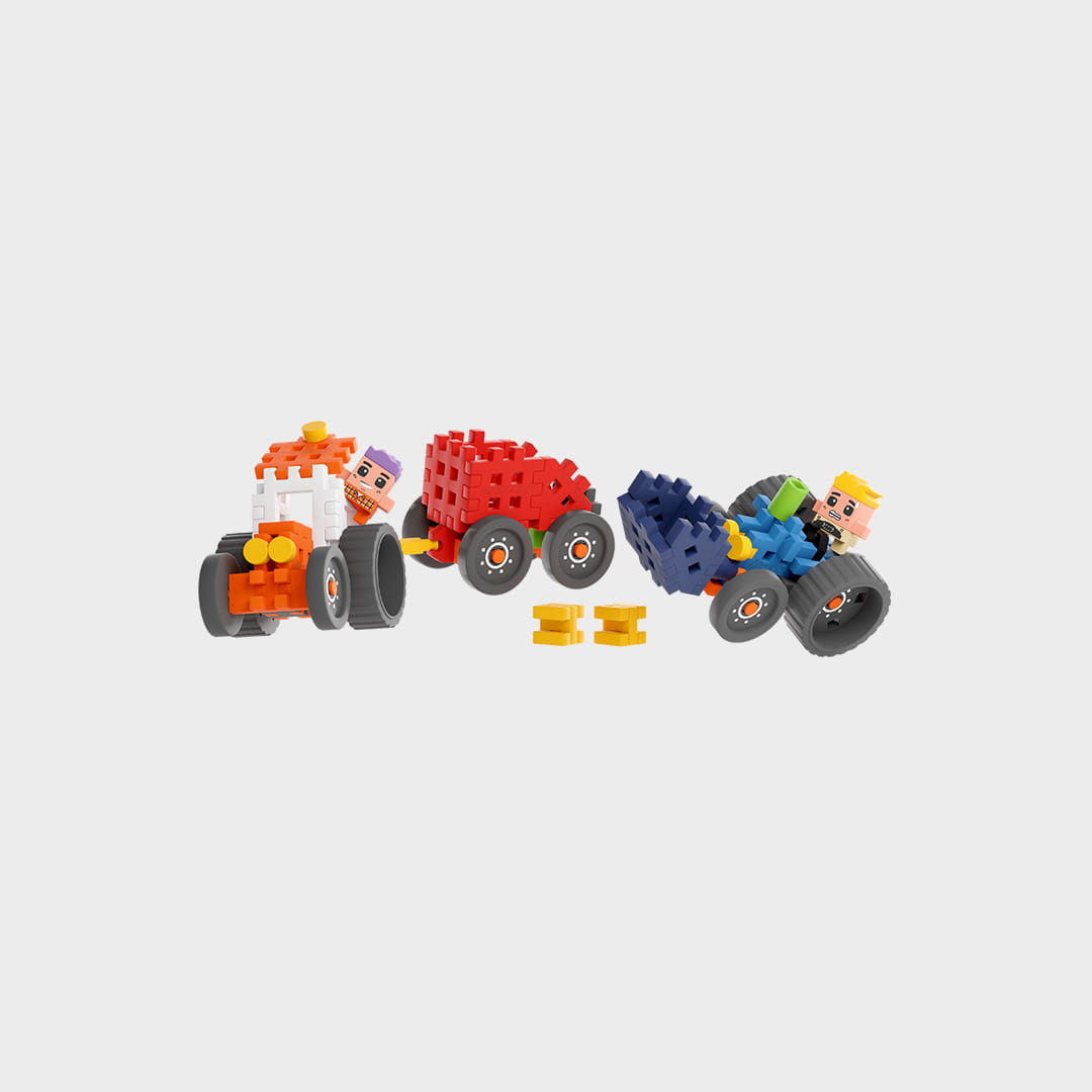 Marioinex Mini Waffle, Farmer Tractors