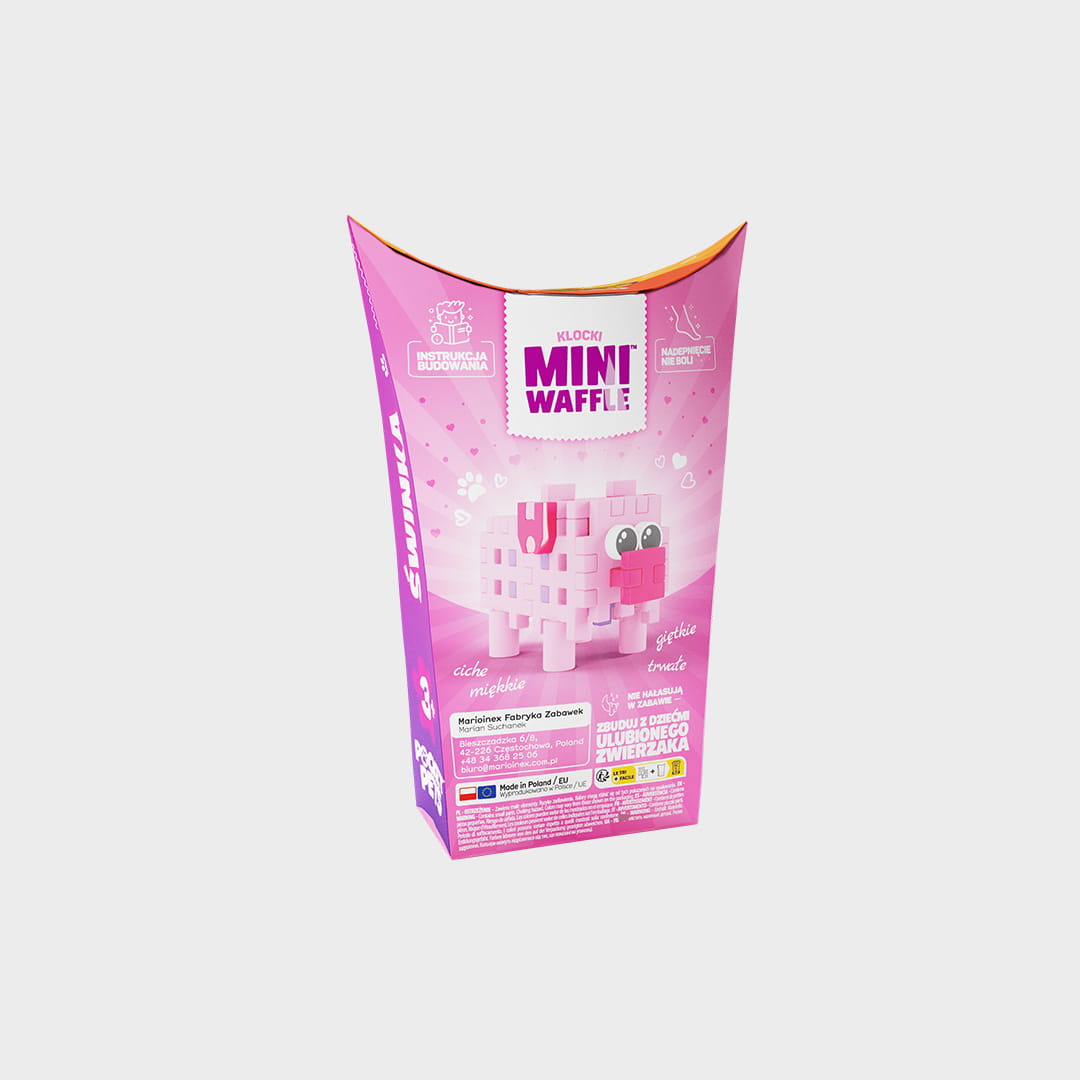 Marioinex Mini Waffle, Pocket Pet Porco 3+