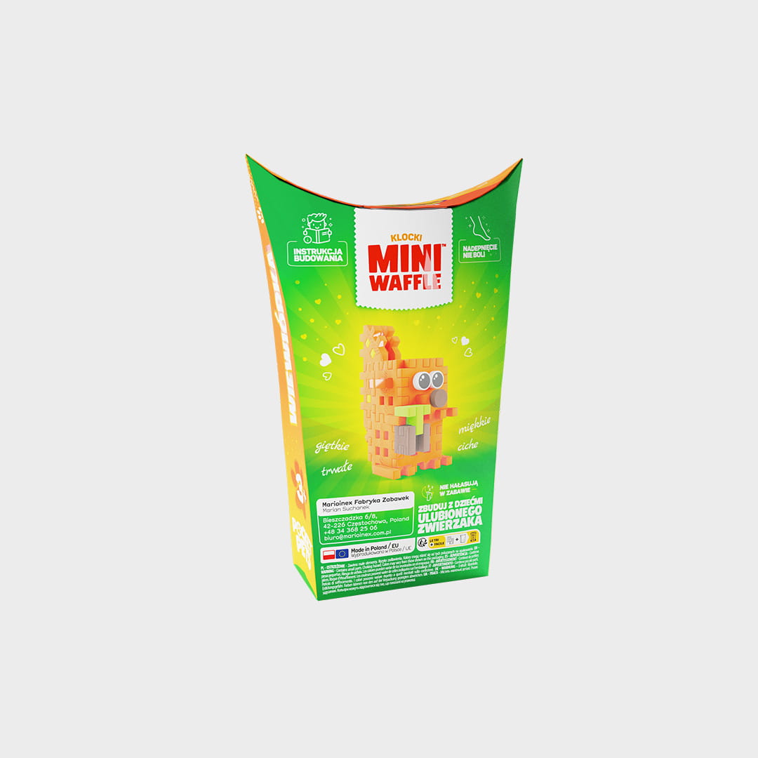 Marioinex Mini Waffle, Pocket Pet Esquilo 3+