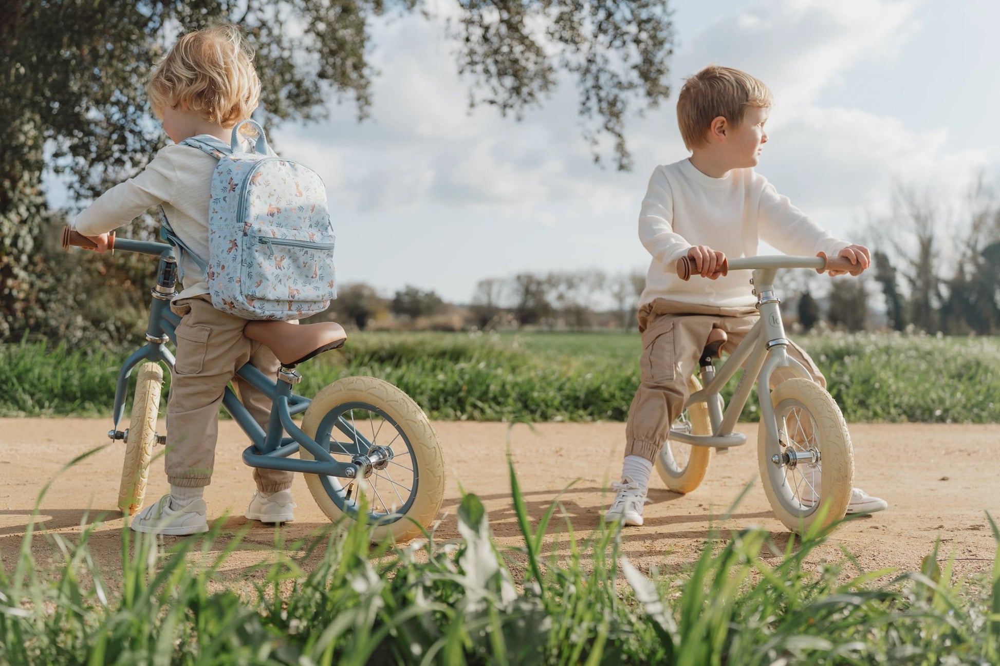 Bicicleta de Equilíbrio, Azul