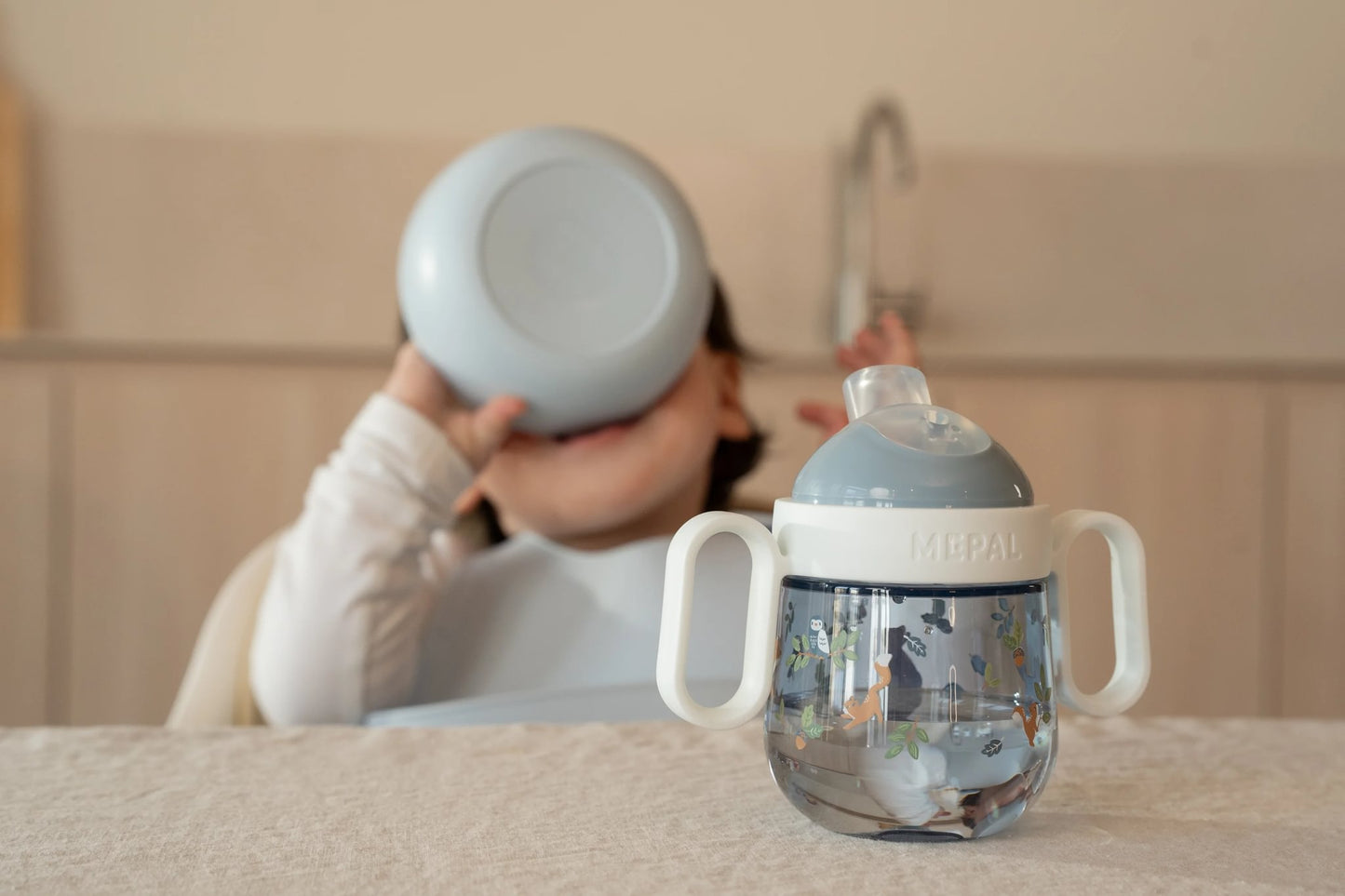 Little Dutch - Copo Anti-pingos 200ml, Forest Friends 