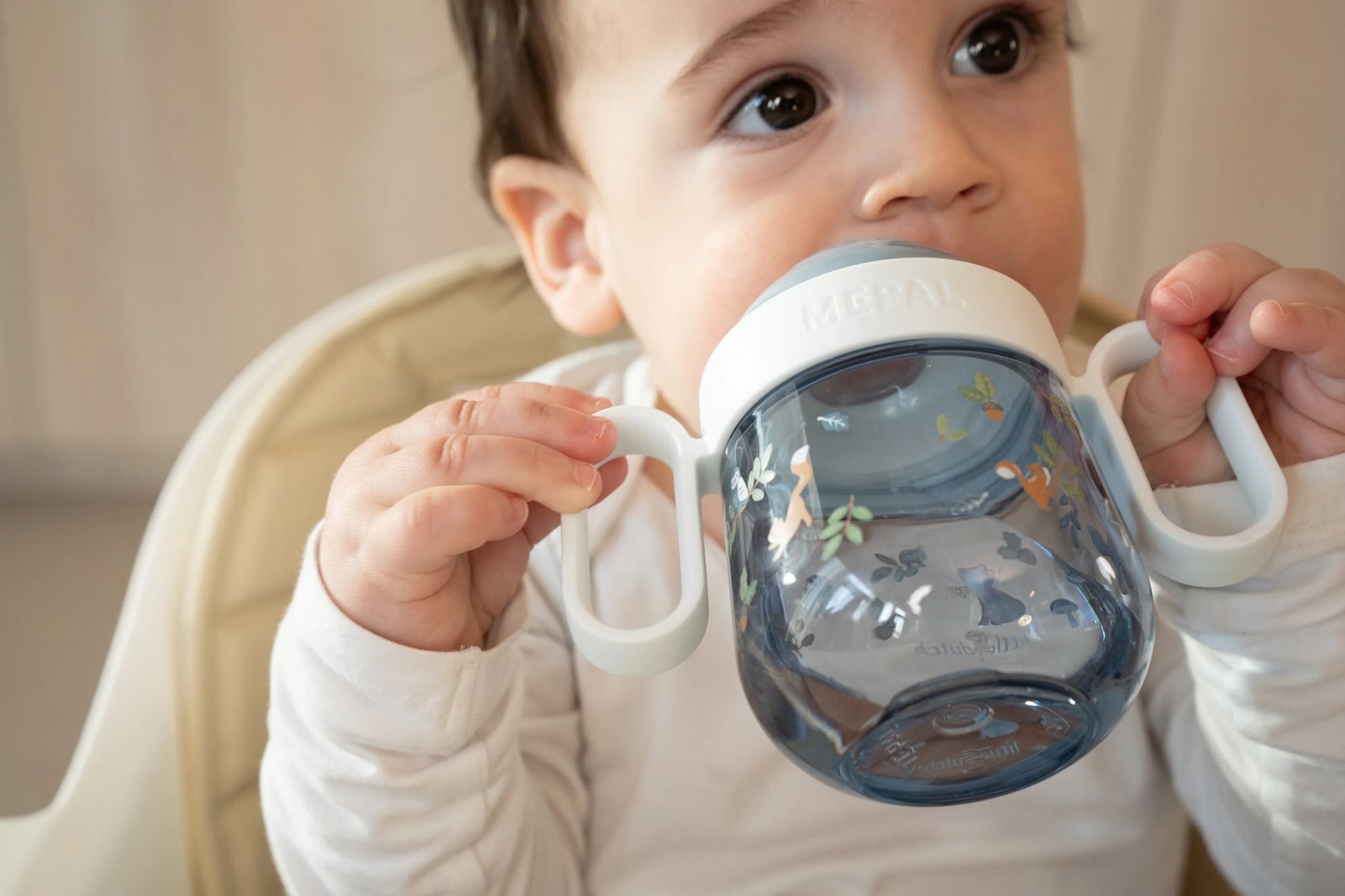 Little Dutch - Copo Anti-pingos 200ml, Forest Friends 