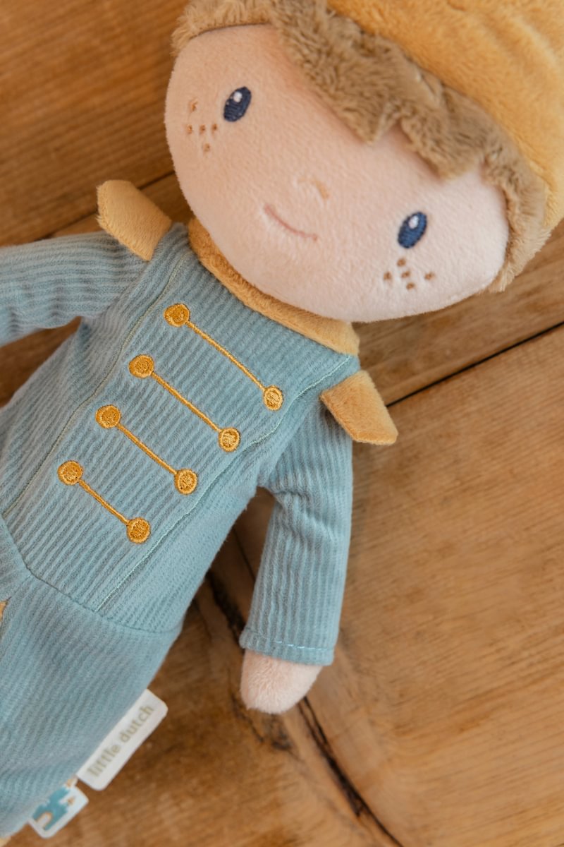 Boneco de Pano Príncipe Jim 35 cm