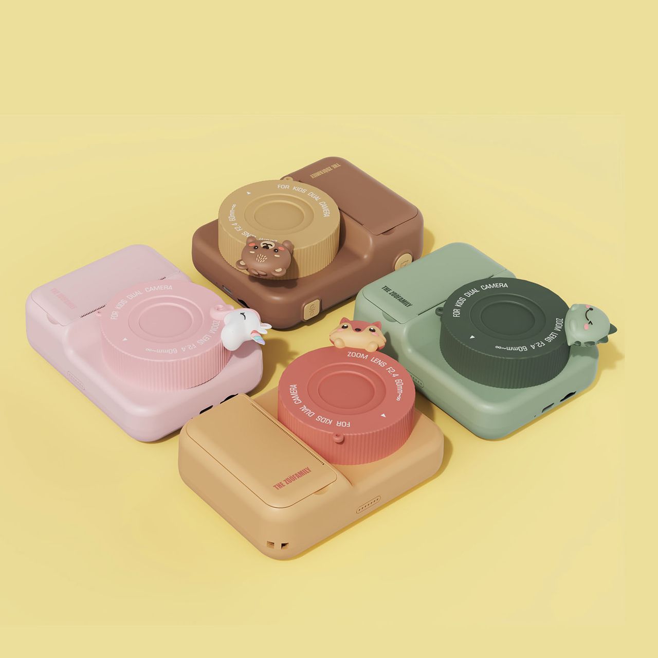 Máquina Fotográfica Infantil The Zoo Family – Urban Zoo Leão (The Lion)