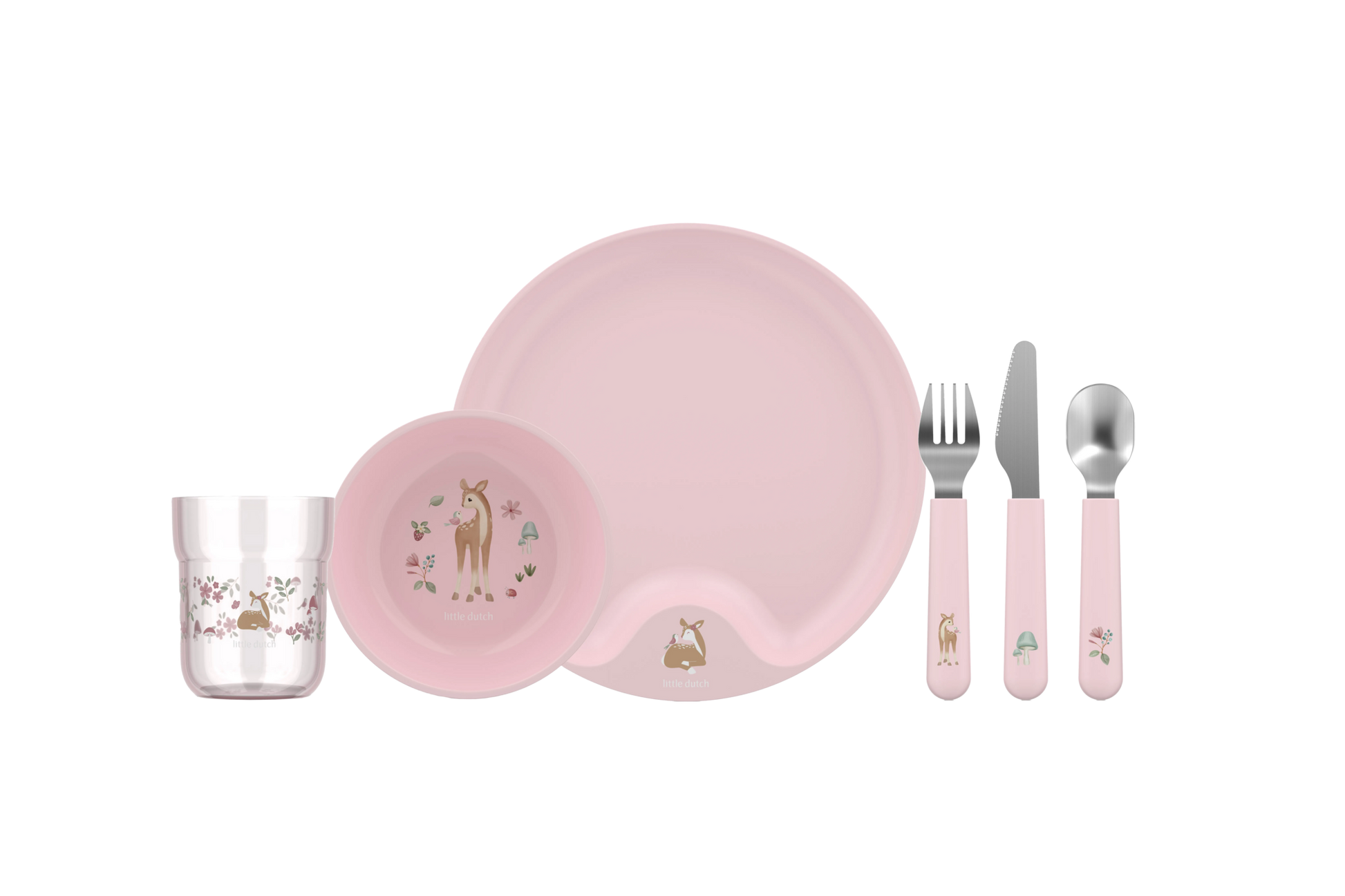 Conjunto de refeição de Criança Mio 6 peças, Fairy Garden 