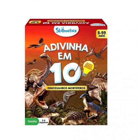 Adivinha em 10 - dinossauros skillmatics