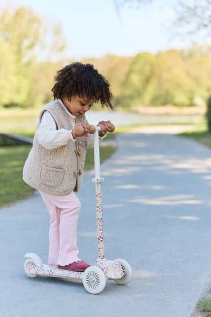 Trotinete 3 Rodas Sunny Flower Off-White