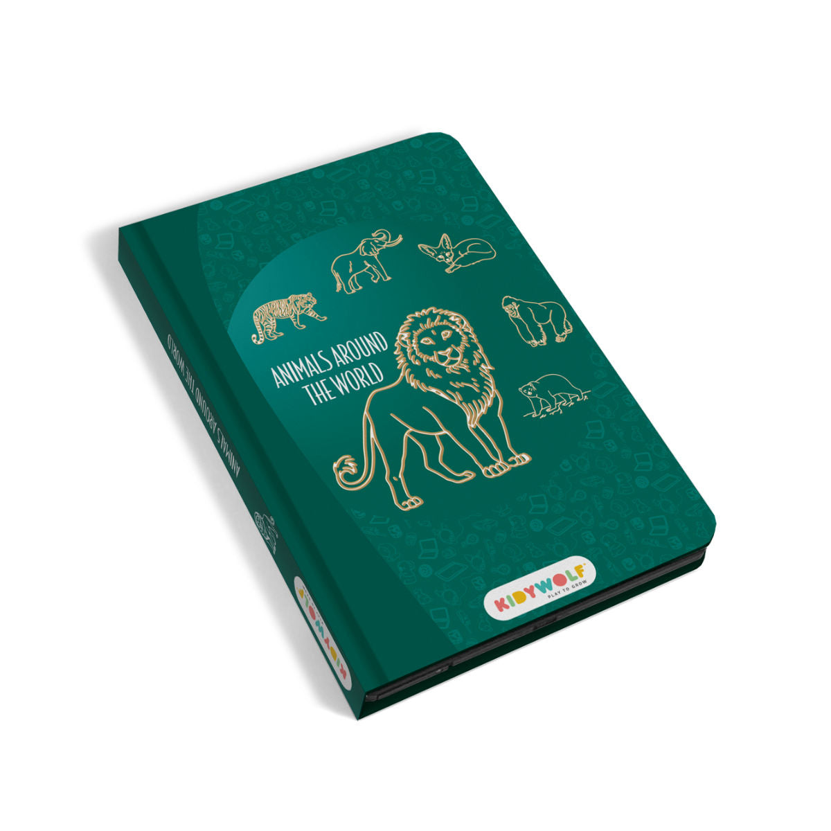 Kidywolf Mni Tablet de desenho Animais Selvagens