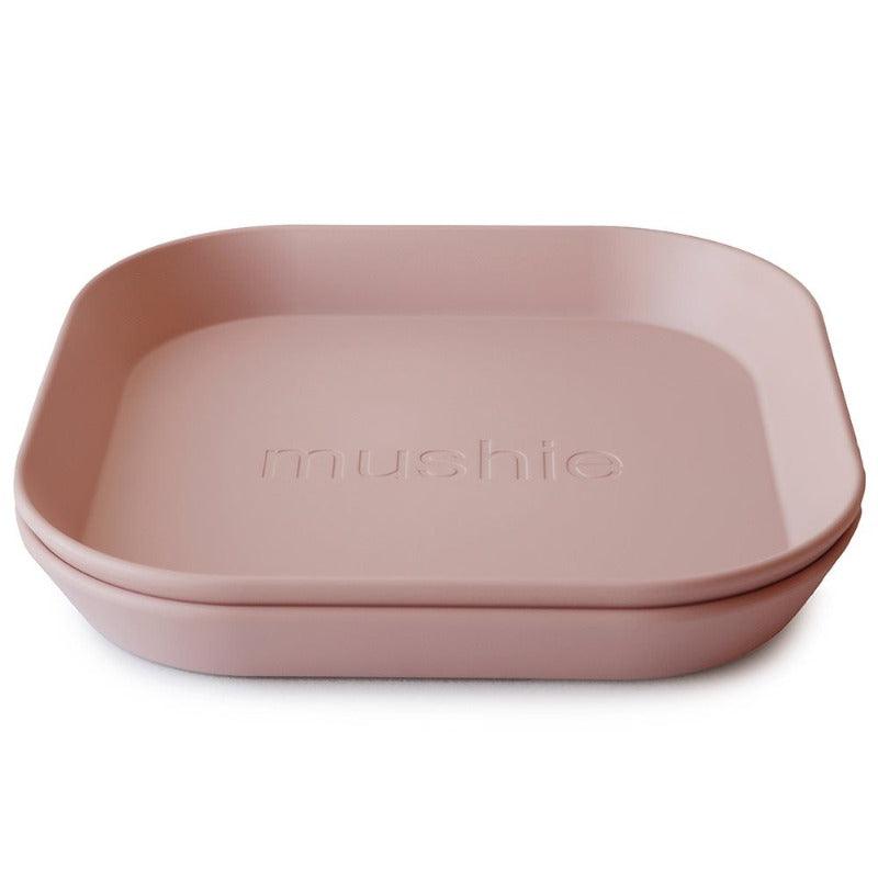 Prato quadrado Blush Mushie