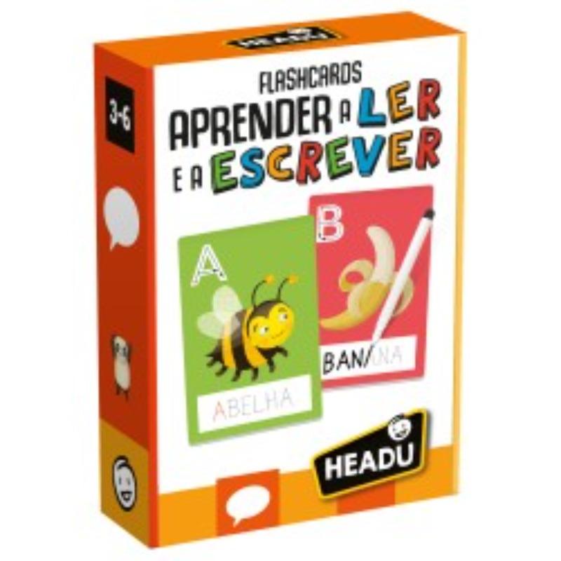 Flashcards aprender a ler e a escrever Headu